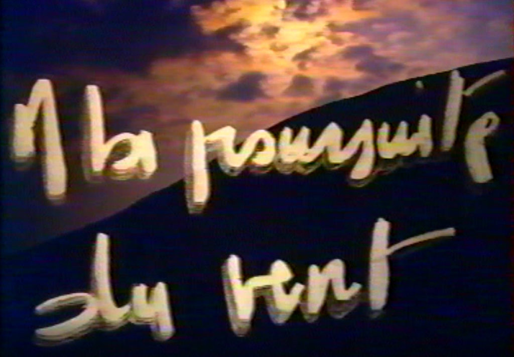 Film Poursuite du Vent